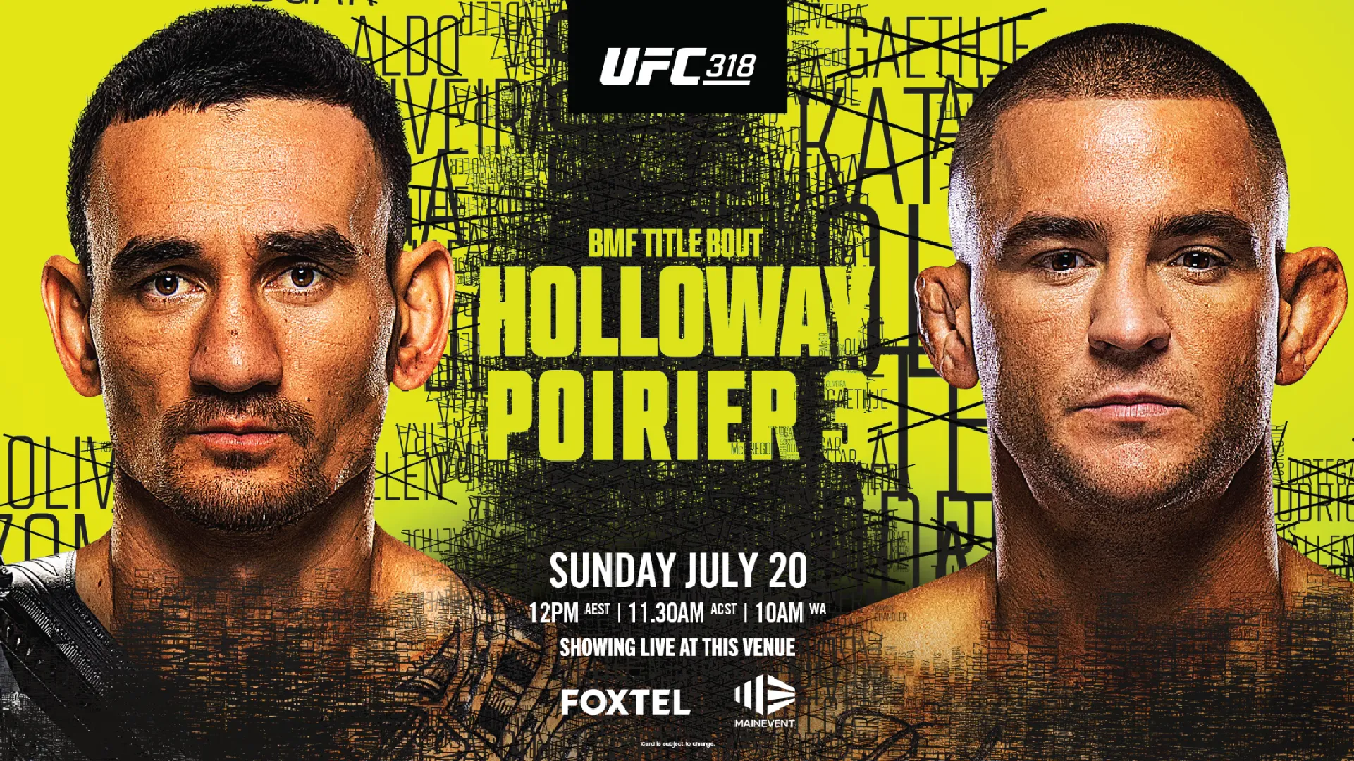 UFC 318