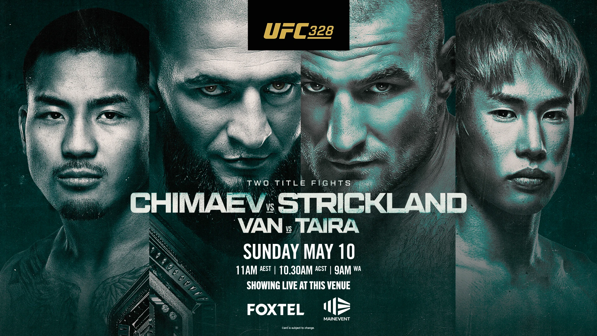 UFC 328