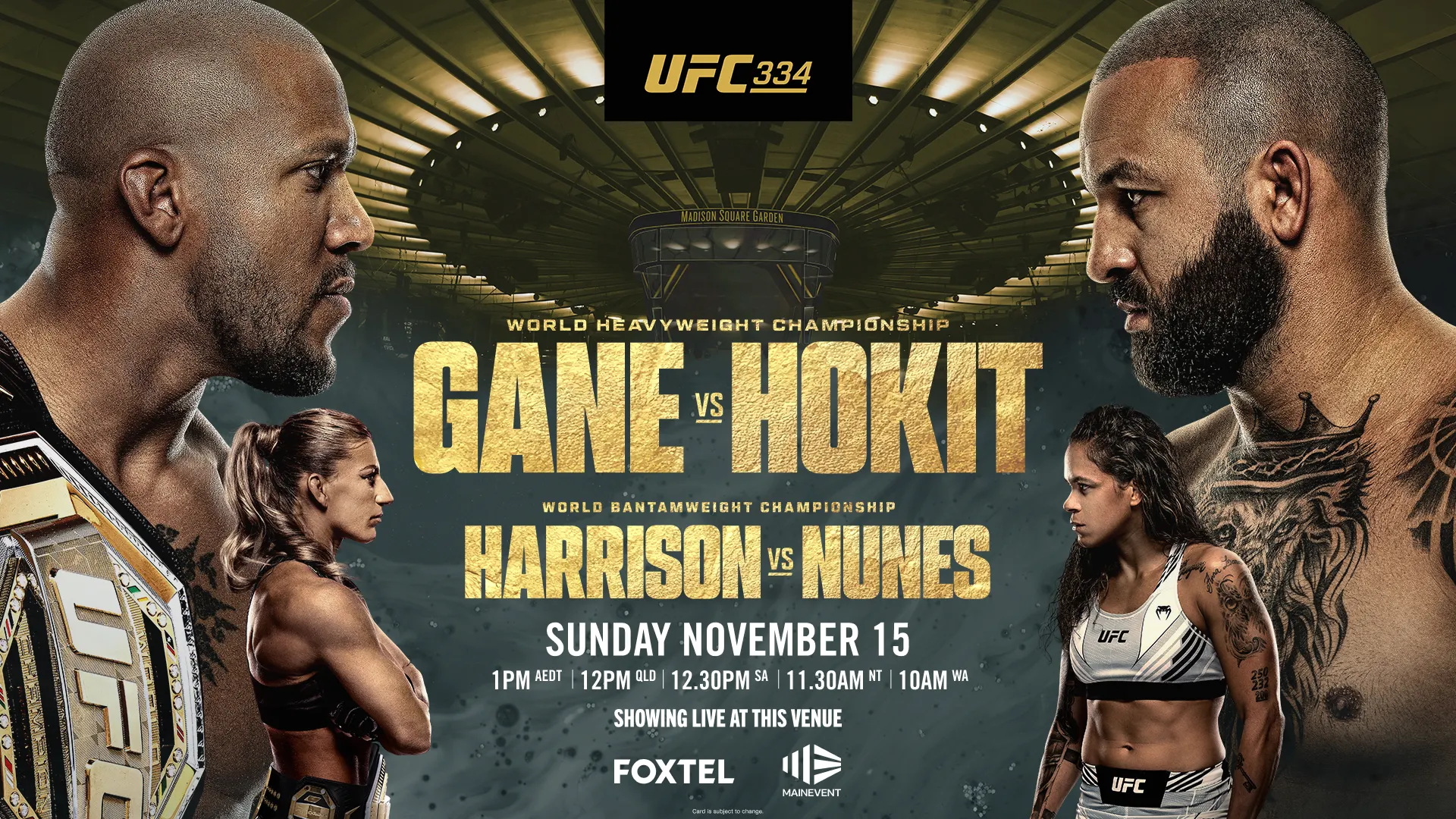 UFC 334